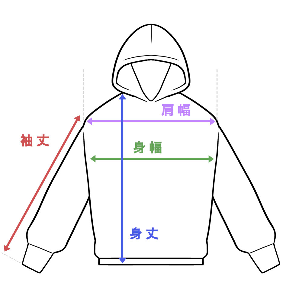Fender フェンダー Fender x Third Man Hardware Hoodie Sugar XLサイズ パーカー フーディ サイズ表