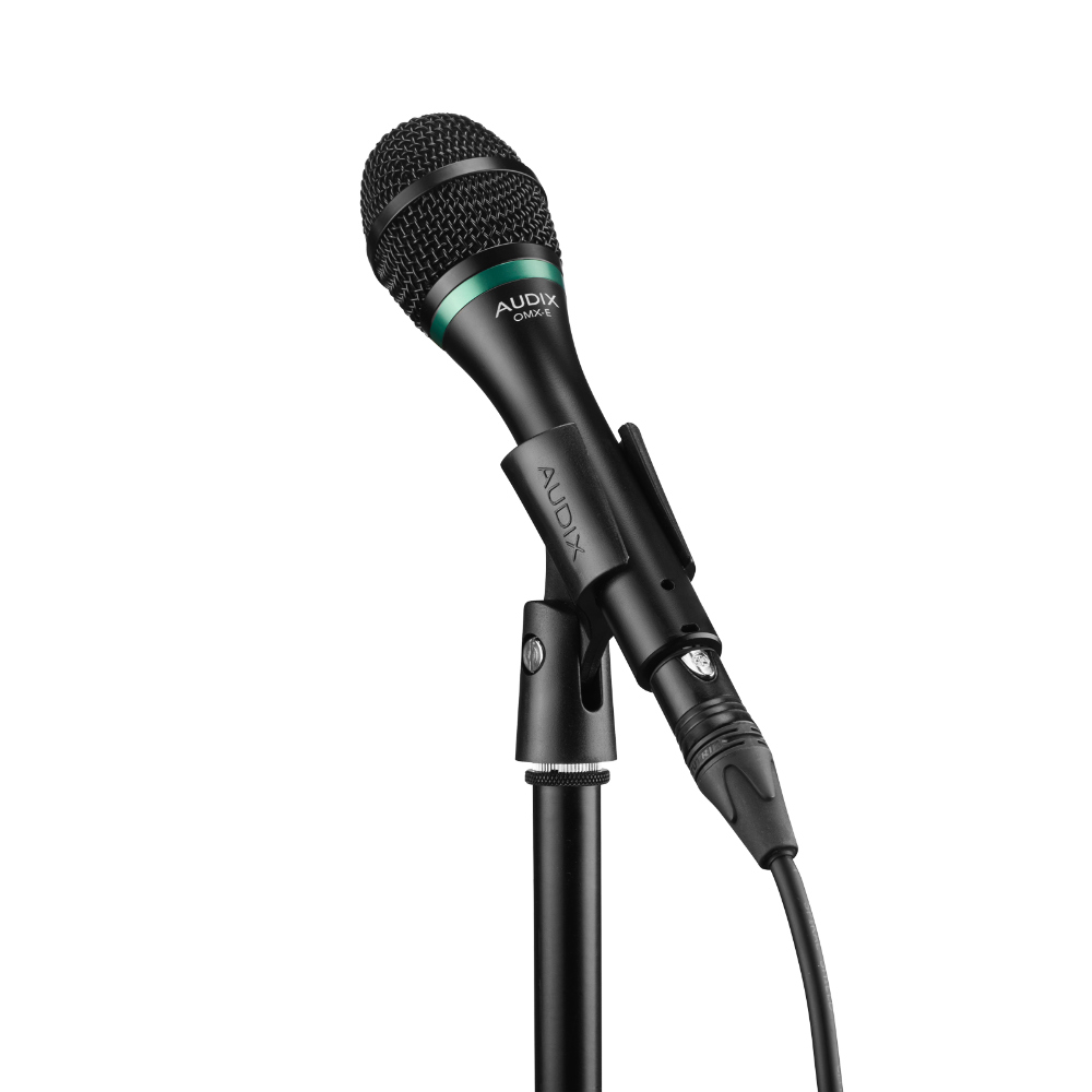 マイク AUDIX OMX-E ボーカル用ダイナミックマイク Extended ダイナミックなボーカルパフォーマンス向き セッティング例画像