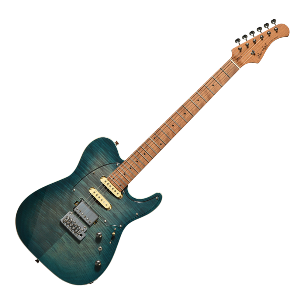 BACCHUS バッカス Universe Series TAC24AD-FMH RSM/M BLU-B エレキギター