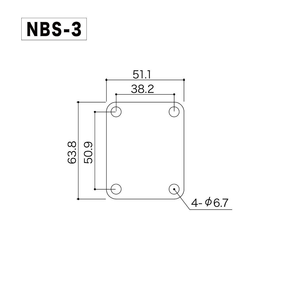 ゴトー GOTOH NBS-3GG ネックジョイントプレート ゴールド サイズ詳細
