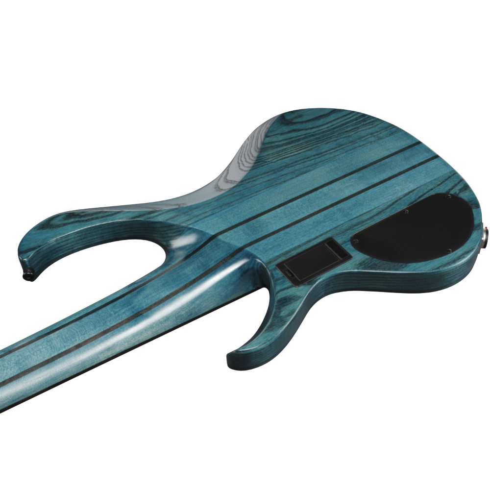 IBANEZ アイバニーズ BTB946-COL Cosmic Blue Low Gloss 6弦エレキベース ボディバック斜め画像