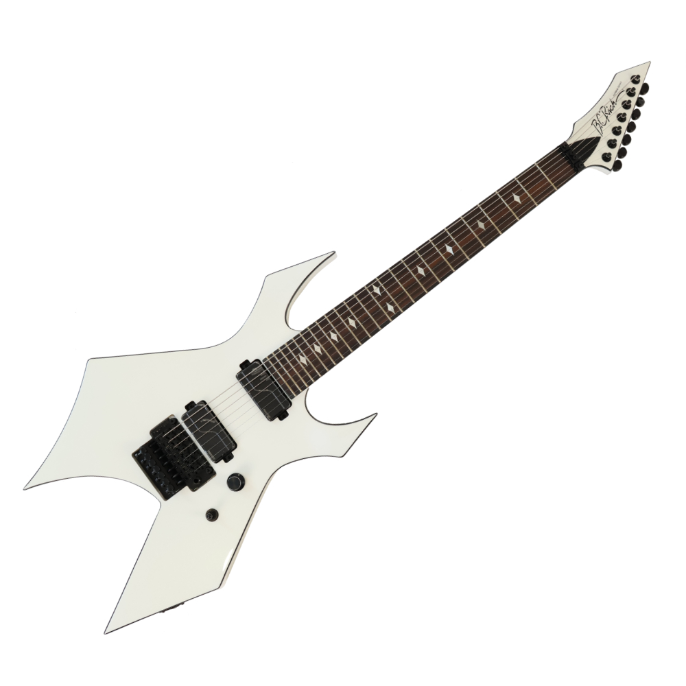 【訳あり】 B.C.Rich WARLOCK EXTREME 7 with Floyd Rose Gloss White（White Pearl） 7弦エレキギター アウトレット