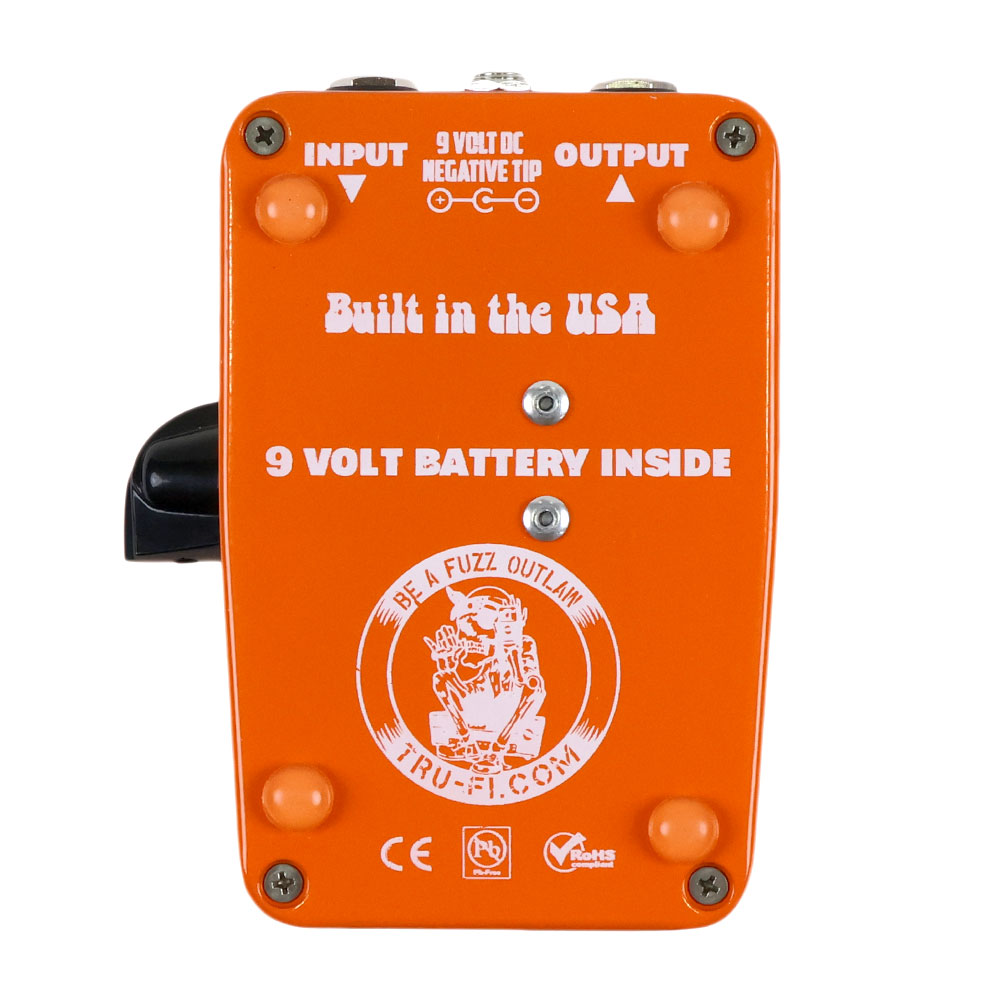 Tru-Fi Colordriver 69 ファズ ギターエフェクター 裏面