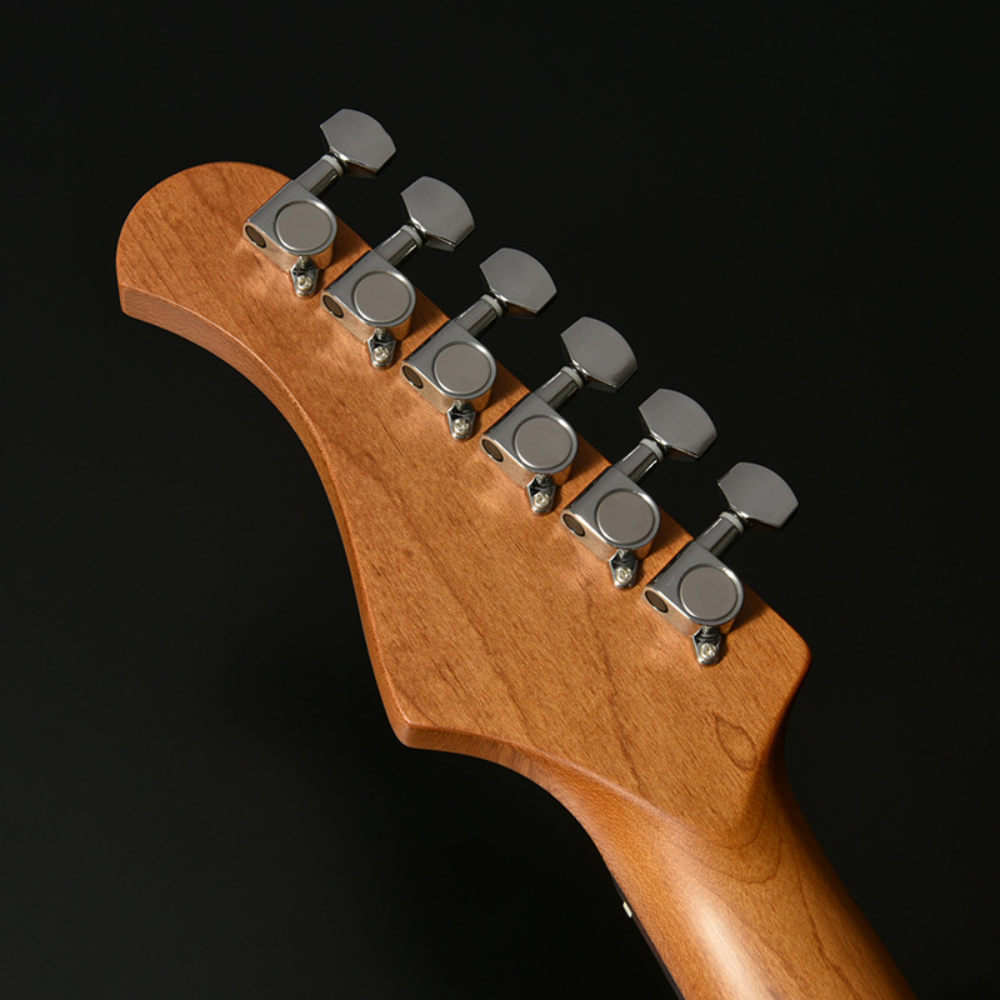 BACCHUS バッカス Universe Series BST-2-RSM/R-TTPG 3TS エレキギター ヘッド部裏