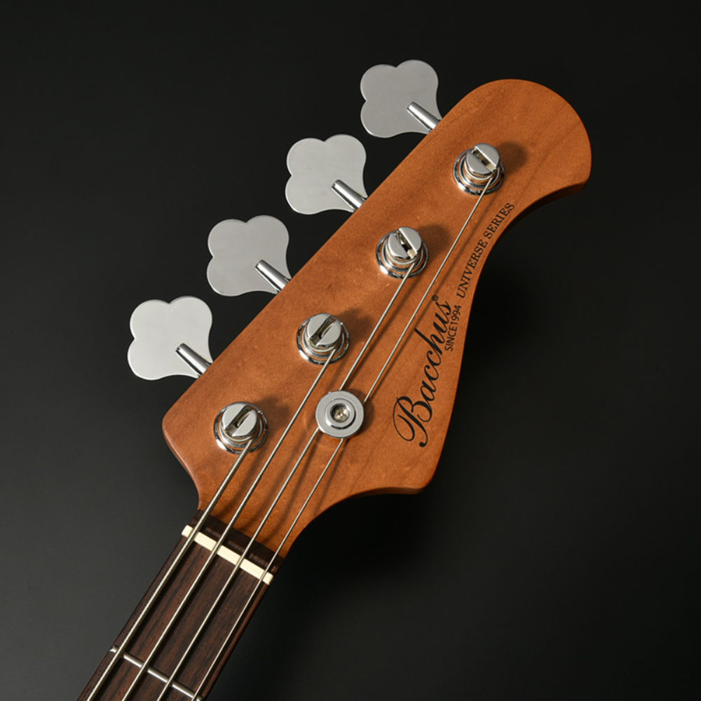 BACCHUS バッカス Universe Series BJB-1-RSM/R-TTPG 3TS エレキベース ヘッド部