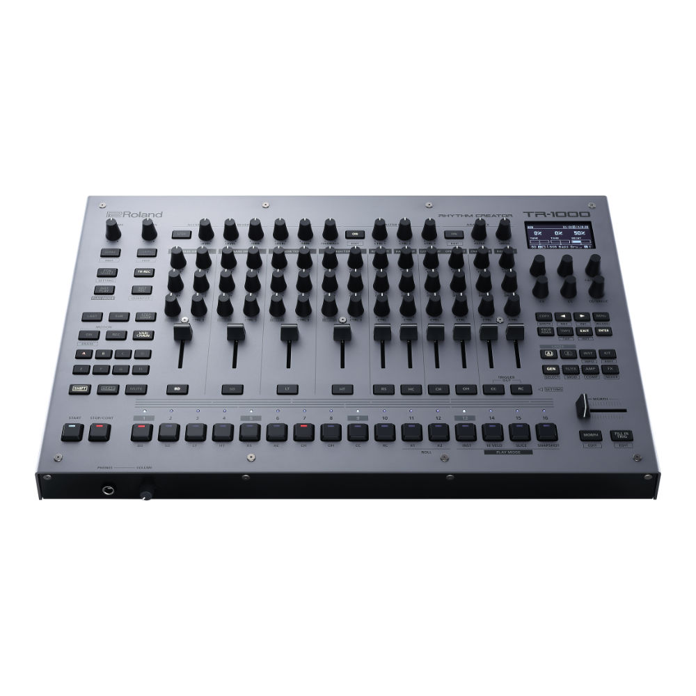 リズムマシン ROLAND TR-1000 RHYTHM CREATOR TR-808/TR-909から厳選した16種類の回路を搭載