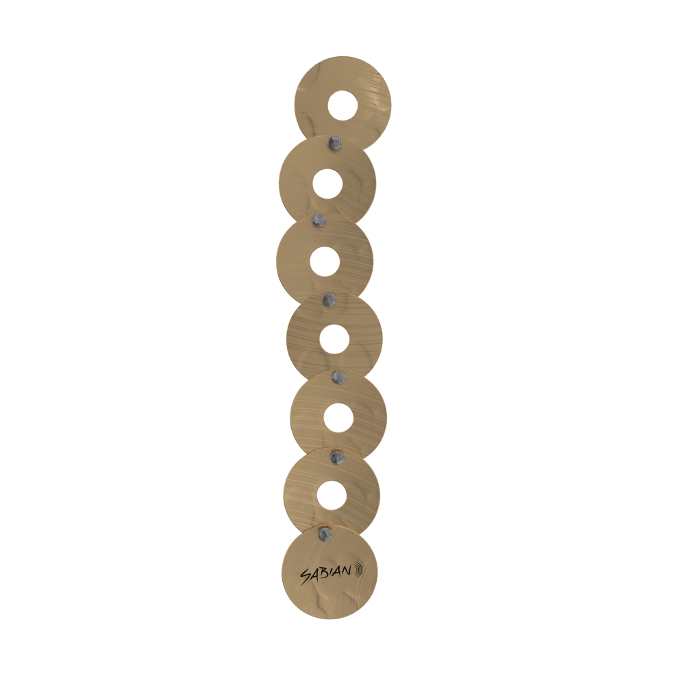 SABIAN セイビアン AA-CYMBITS Cymbits エフェクトシンバル 正面