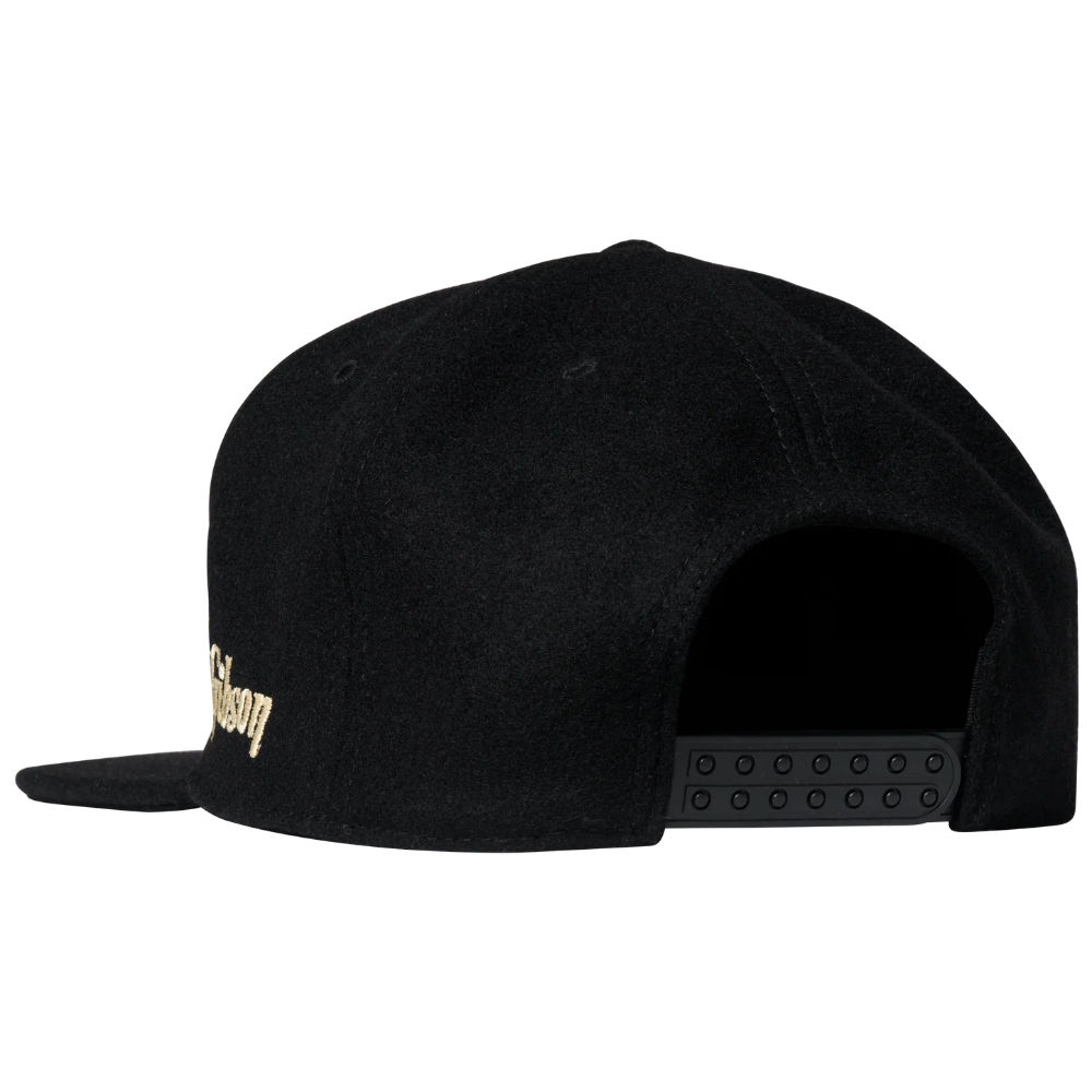 GIBSON ギブソン GA-TBIRDWHT Charcoal Thunderbird Wool Snapback サンダーバード キャップ 背面