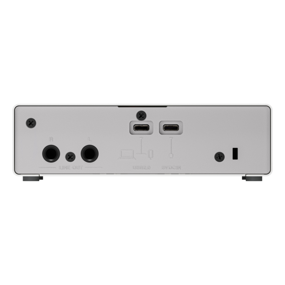 YAMAHA ヤマハ UR22MK3 W USBオーディオインターフェース ホワイト リア画像