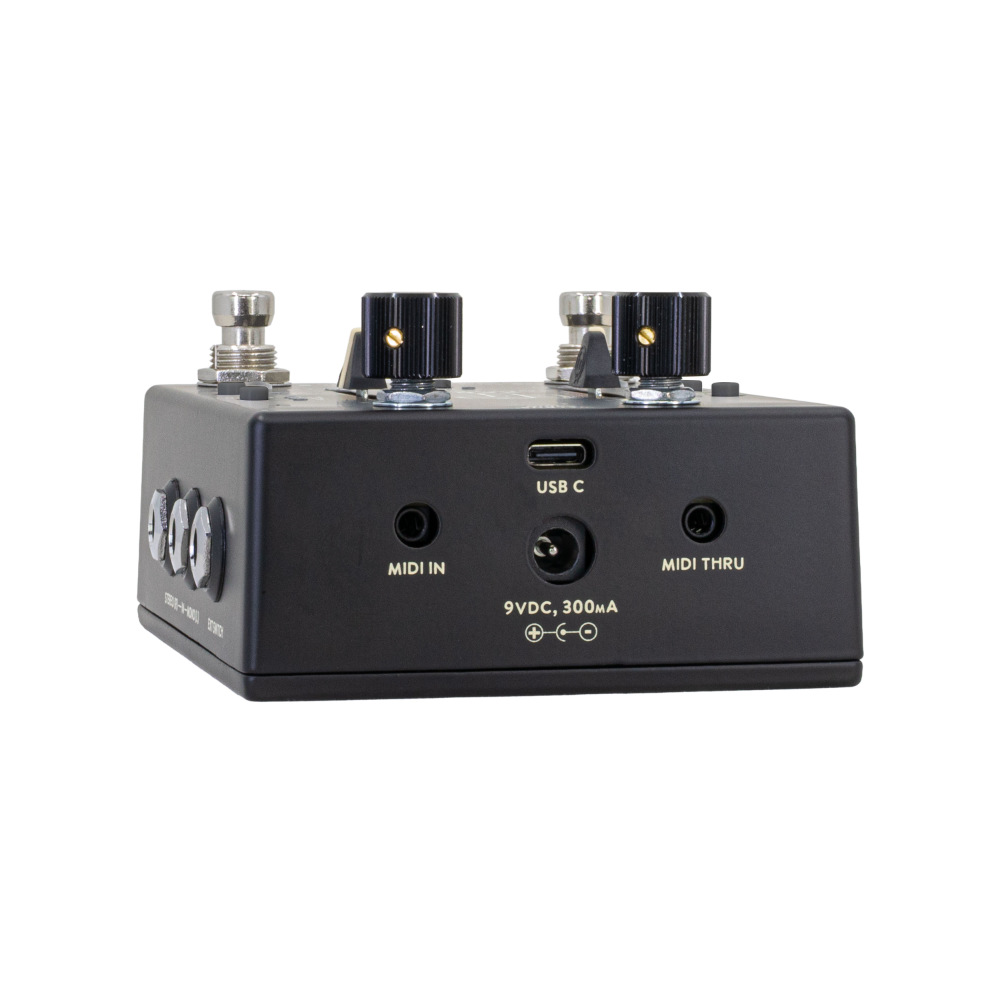 WALRUS AUDIO ウォルラスオーディオ WAL-XPL #B Xero Polylooper Black デュアルチャンネル ルーパー エフェクター リア画像
