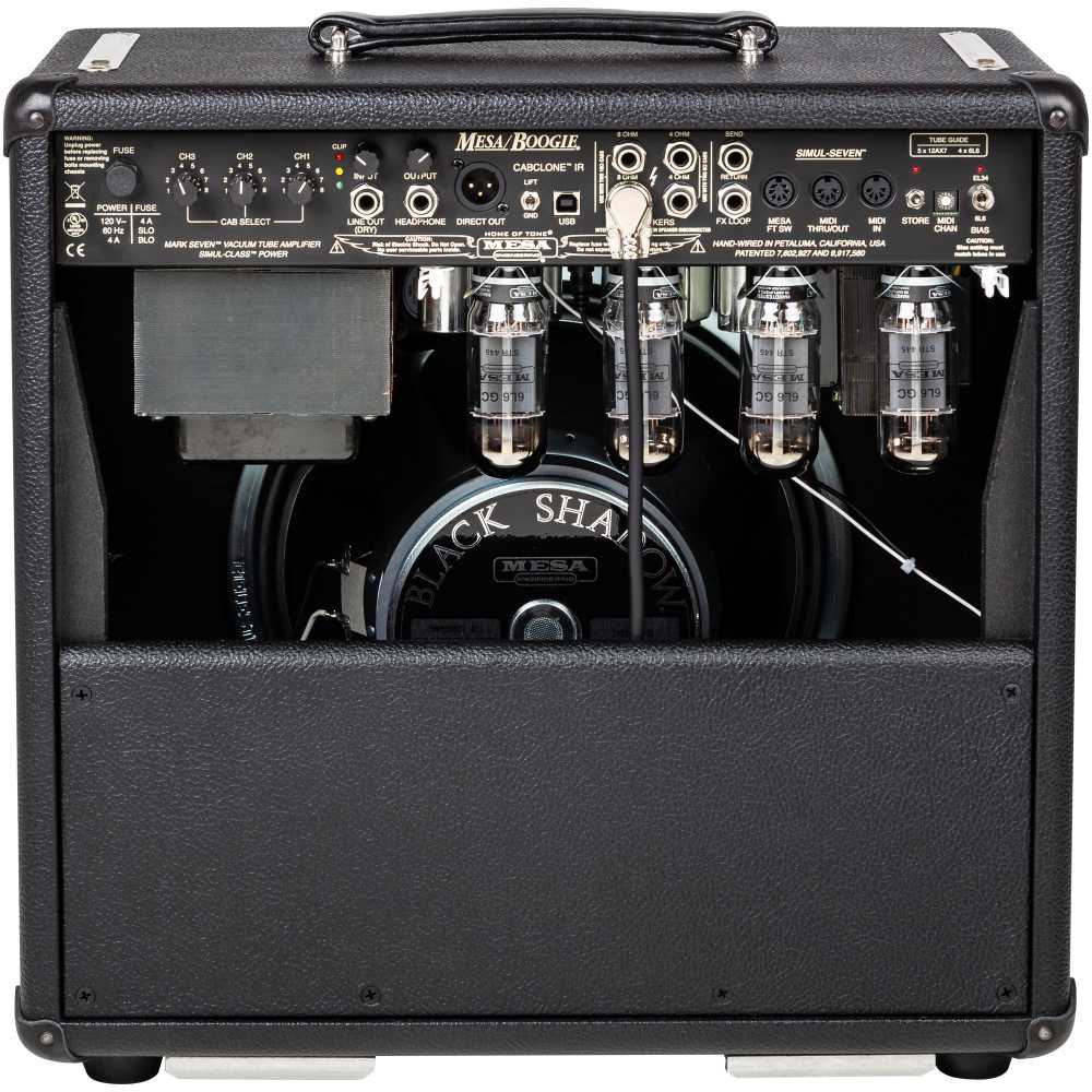MESA/Boogie メサブギー Mark VII 1x12 Combo ギターコンボアンプ 背面