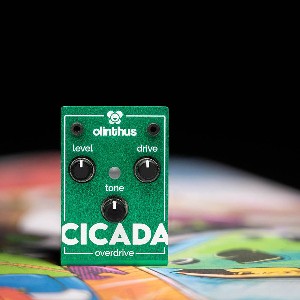 エフェクター Olinthus CICADA 超小型エフェクター オーバードライブ Over Drive オリンタス シカーダ イメージ画像3