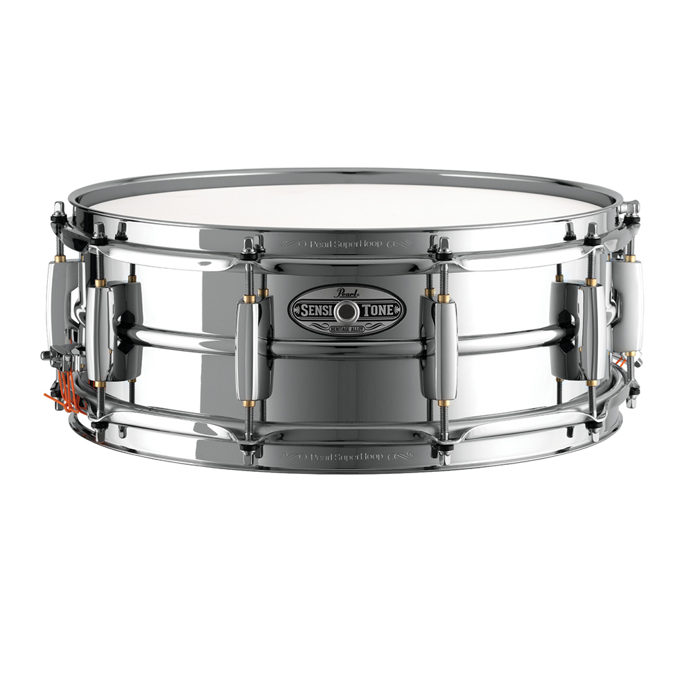 Pearl パール STH1450S SensiTone Heritage Alloy Steel スネアドラム