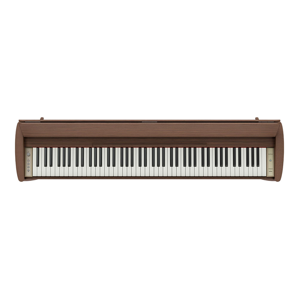 【組立設置無料サービス中】 ROLAND KF-20-KW 電子ピアノ ピアノ椅子付き ウォールナット KIYOLAシリーズ カリモク家具製キャビネット 全体