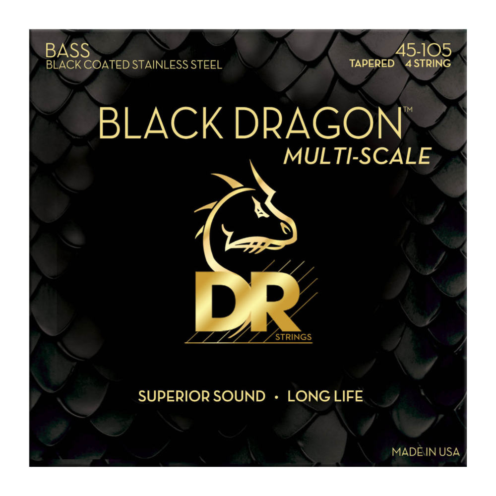 DR DBSMB-45 BLACK DRAGON Multi-Scale Bass Strings 45-105 エレキベース弦