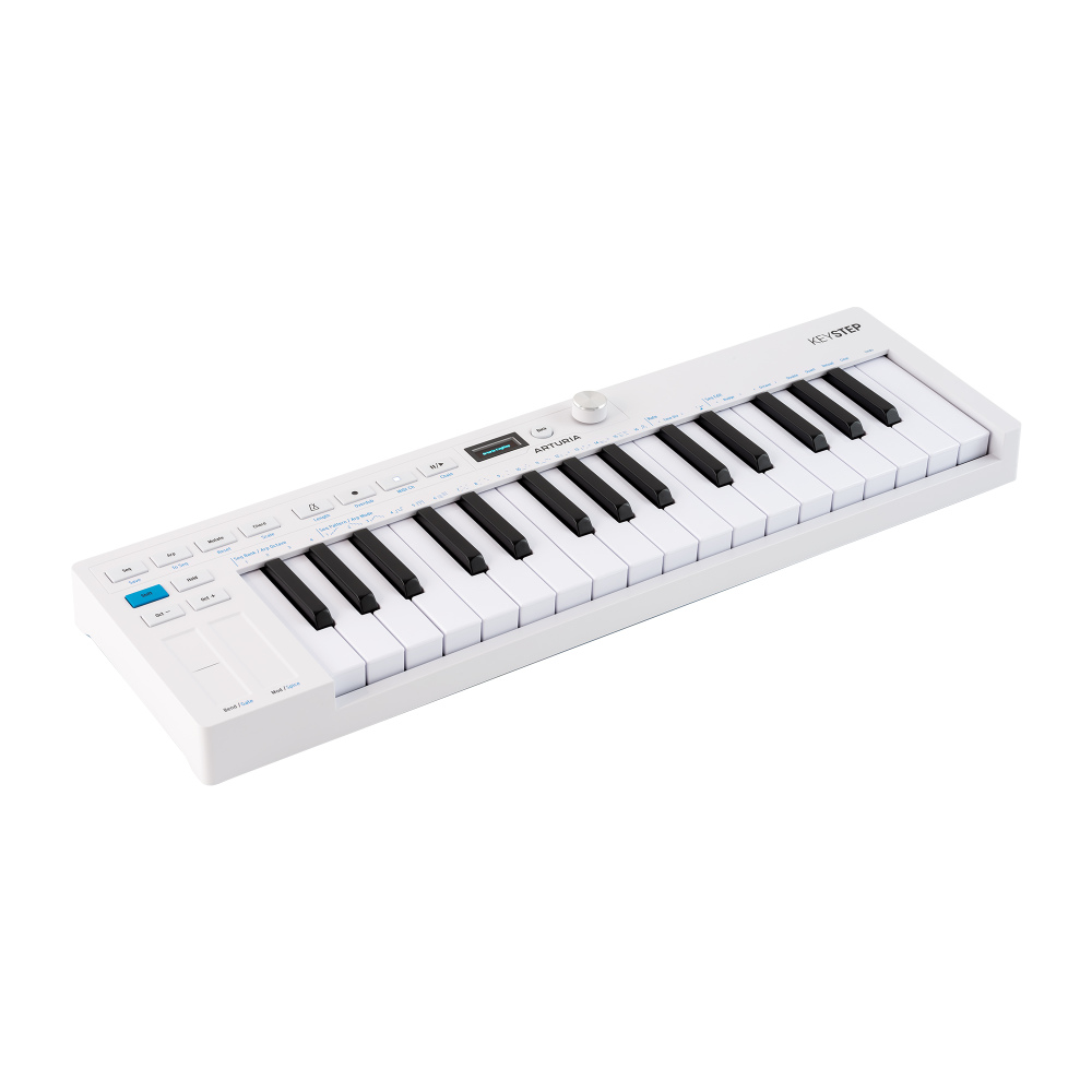 ARTURIA アートリア KeyStep mk2 MIDIキーボード 左斜めアングル画像