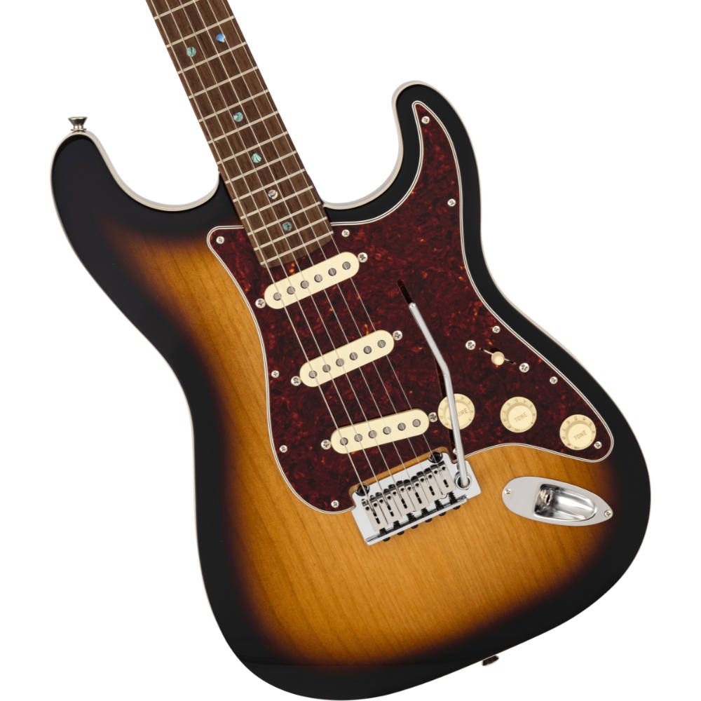 Fender フェンダー Made in Japan Limited Active Modern Stratocaster RW 2-Color Sunburst エレキギター ストラトキャスター ボディ画像