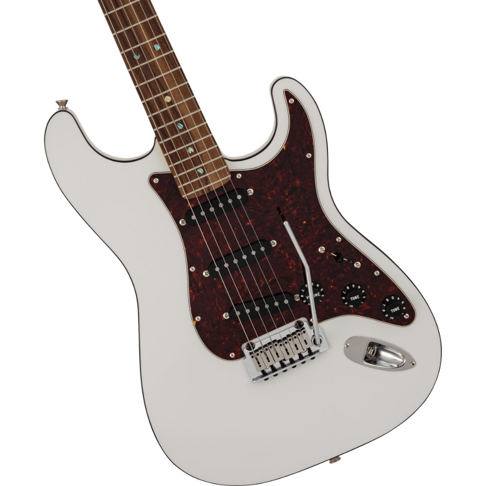 Fender フェンダー Made in Japan Limited Active Modern Stratocaster RW Feather Gray エレキギター ストラトキャスター ボディ画像
