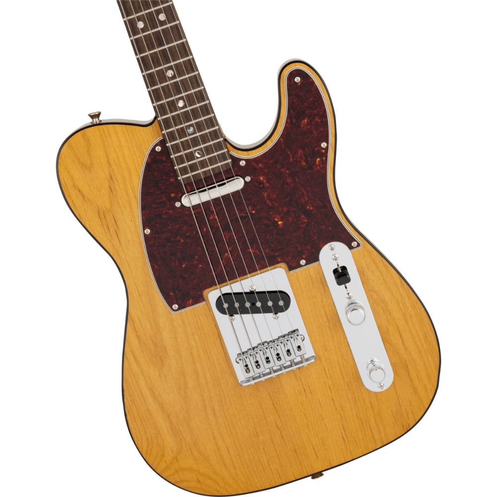 Fender フェンダー Made in Japan Limited Active Modern Telecaster RW Vintage Natural エレキギター テレキャスター ボディ画像