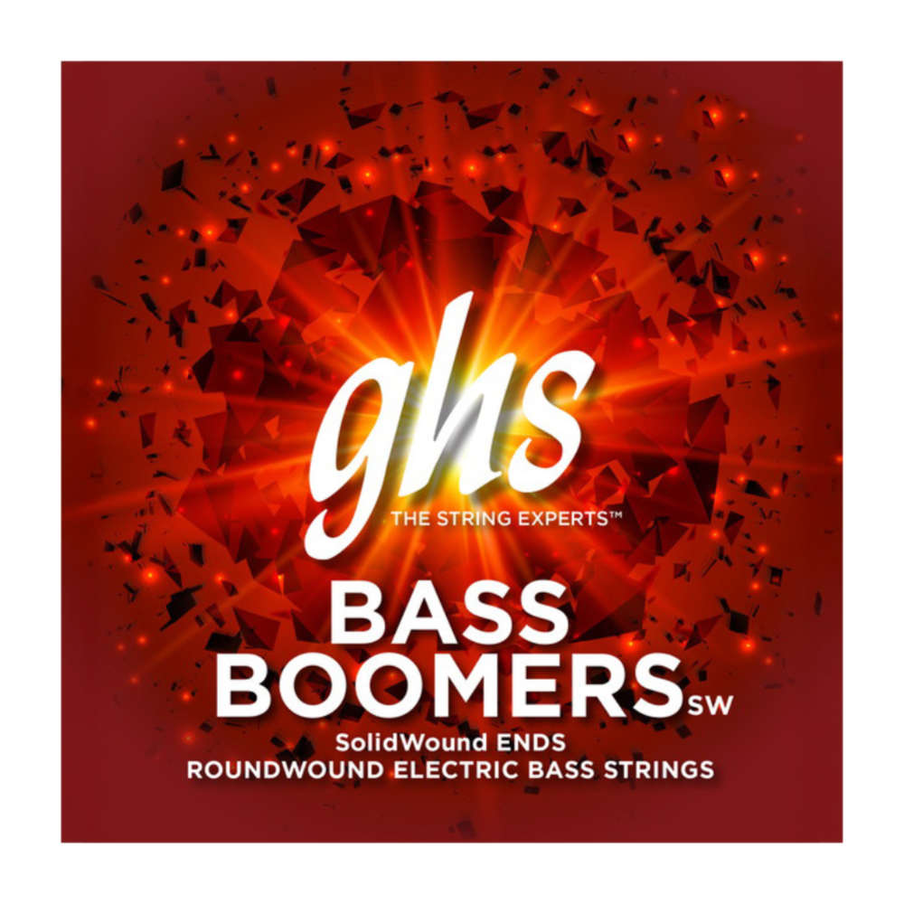 GHS ガス M4045 Solidwound Bass Boomers 045-105 エレキベース弦