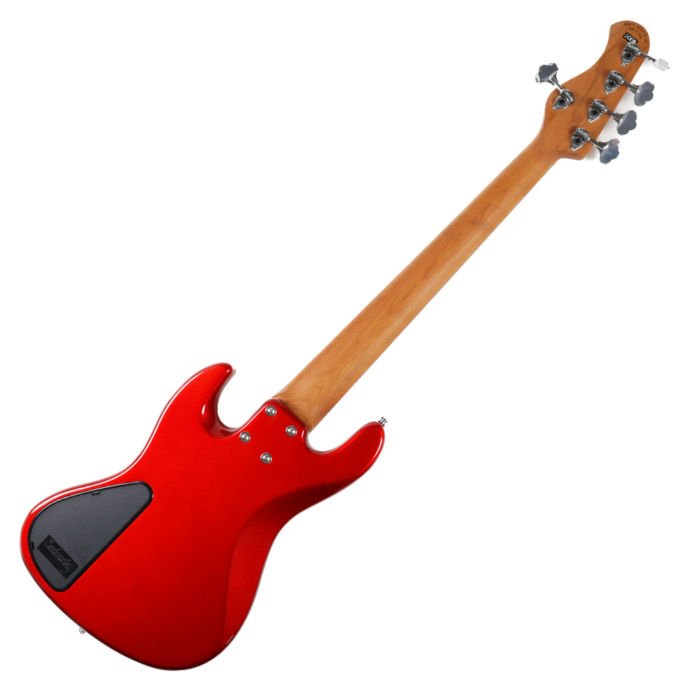 Sadowsky サドウスキー MetroExpress MX21 VJ5 Morado Fingerboard Candy Apple Red 5弦エレキベース ボディバック画像