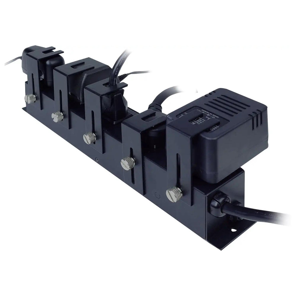 FURMAN Plug Lock 電源タップ 5口 1.5m プラグロック付き パワー・ディストリビューター 電源アダプターや電源プラグを、抜けないようにロックできるパワー・ディストリビューター