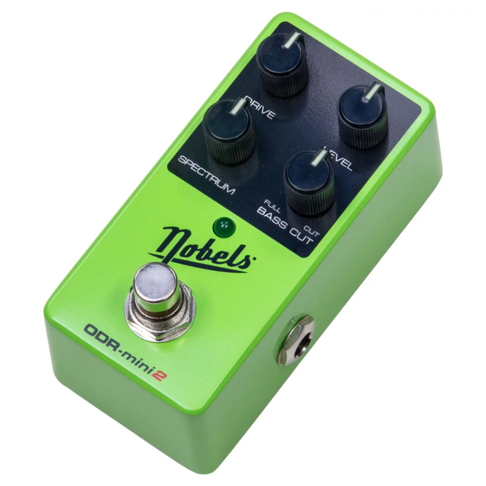 Nobels ノーベルズ ODR-mini 2 オーバードライブ ギターエフェクター 右斜めアングル画像