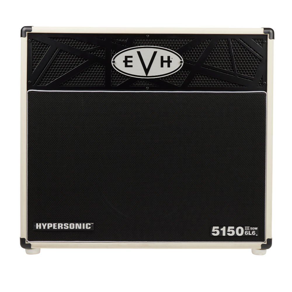 EVH イーブイエイチ 5150III Hypersonic 6L6 1x12 Ivory ギターアンプ コンボ 正面