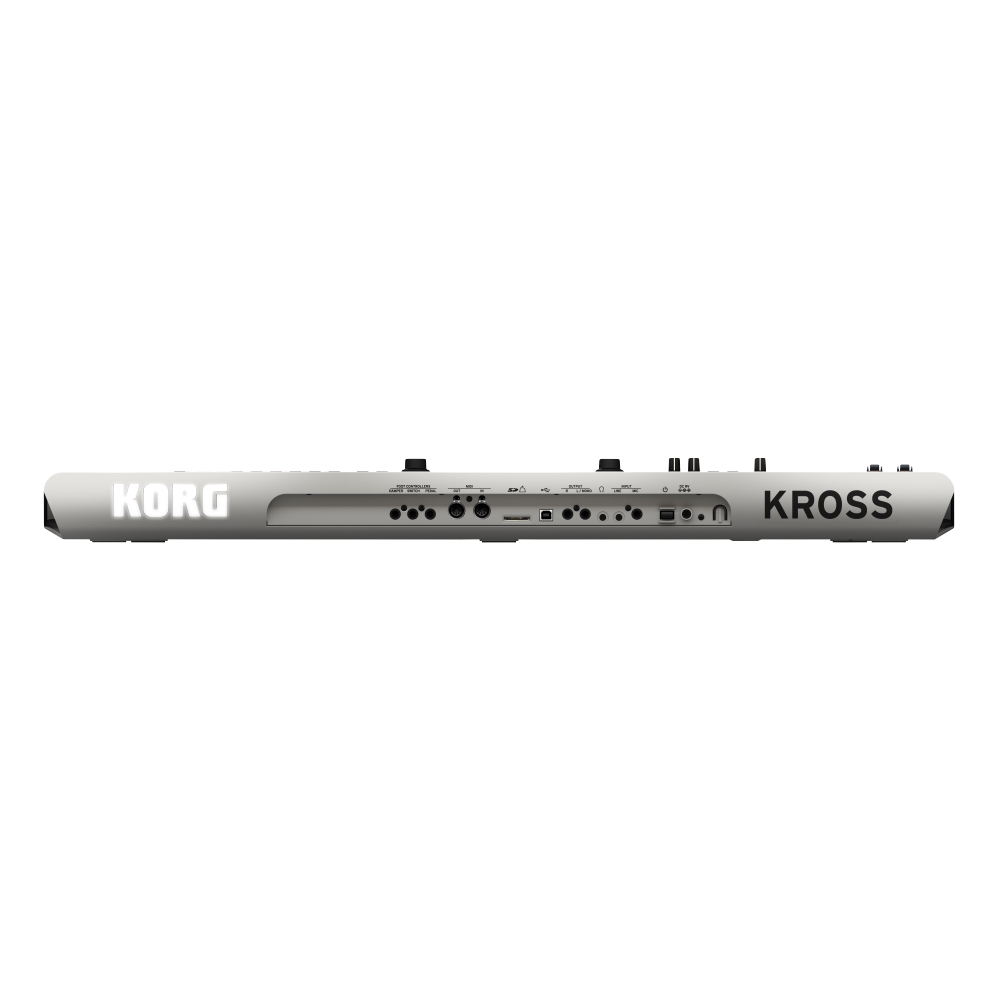 KORG KROSS2-61 DB ダークブルー シンセサイザー 61鍵 コルグ リア画像