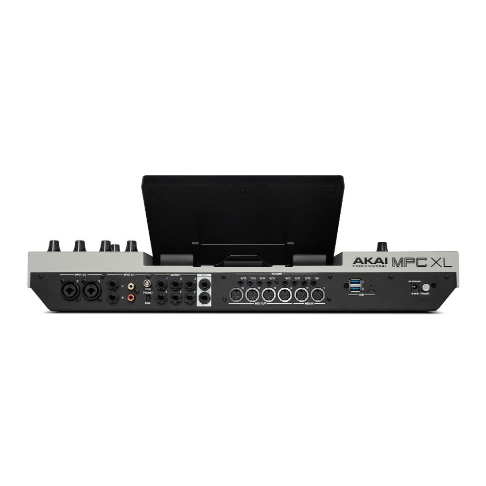 AKAI Professional アカイプロフェッショナル MPC XL フラッグシップ スタンドアロン サンプリング ドラムマシン リア画像1