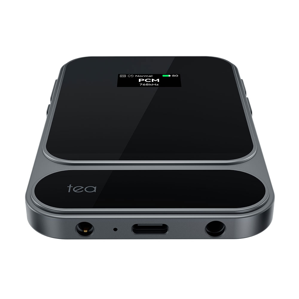 KHADAS Tea Pro C2C USB/Bluetooth対応 ポータブルDAC ヘッドホンアンプ USB-Cケーブルモデル 全体