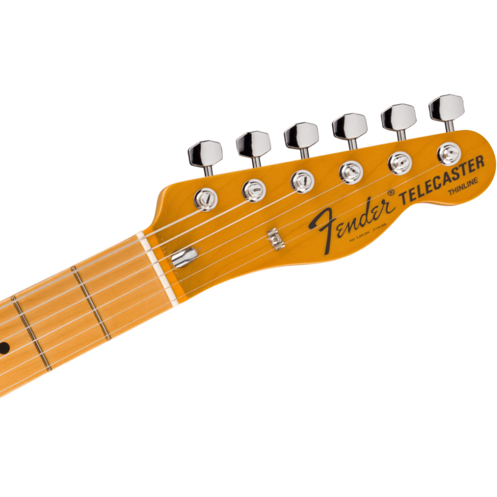 Fender フェンダー American Vintage II 1972 Telecaster Thinline MN Candy Apple Red エレキギター テレキャスター ヘッド画像