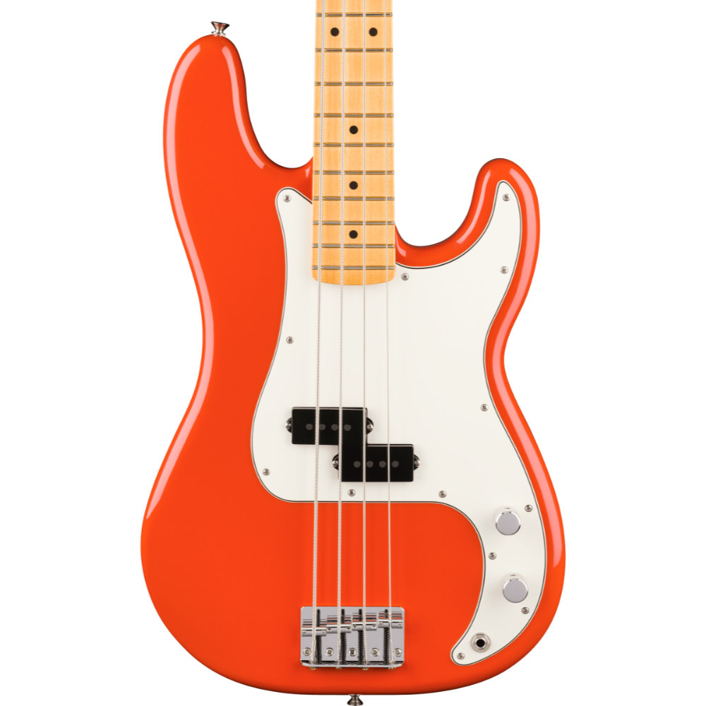 Fender フェンダー Player II Precision Bass MN Rallye Orange エレキベース プレシジョンベース ボディ画像