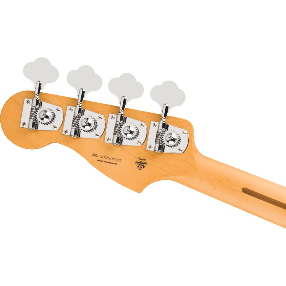 Fender フェンダー 75th Anniversary Player II Precision Bass Diamond Dust Sparkle エレキベース プレシジョンベース ヘッドバック画像