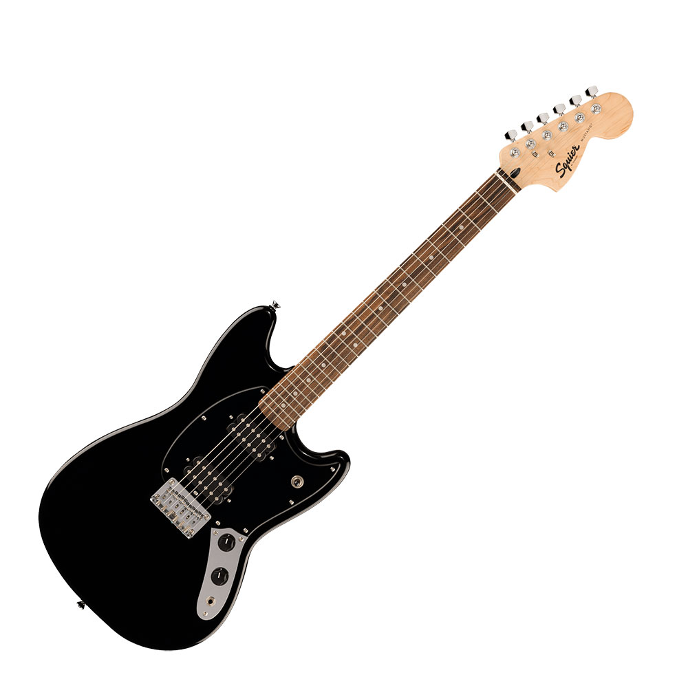 Squier スクワイア スクワイヤー Sonic Mustang HH LRL Black エレキギター