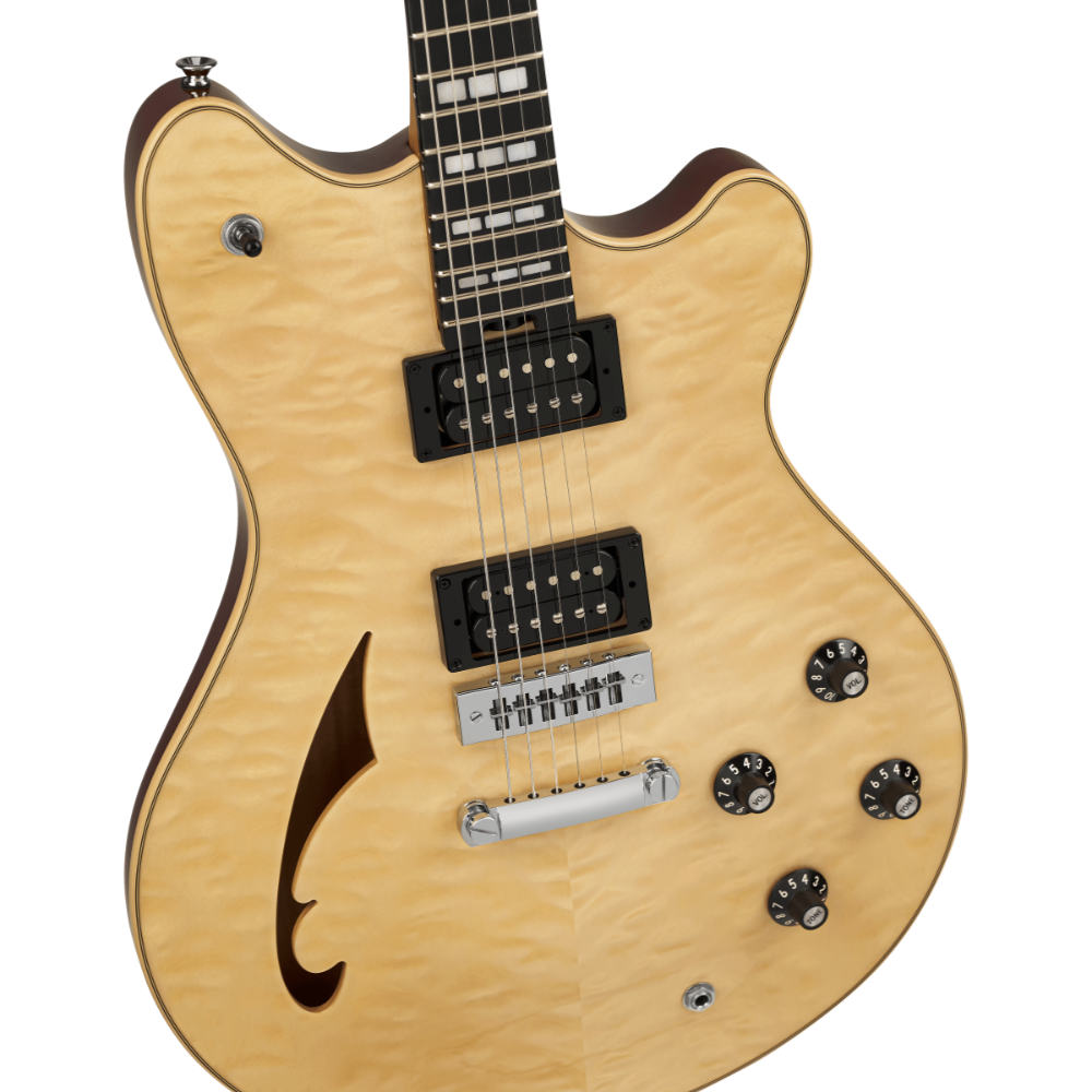 EVH イーブイエイチ SA-126 Special QM El Natural エレキギター ボディ画像