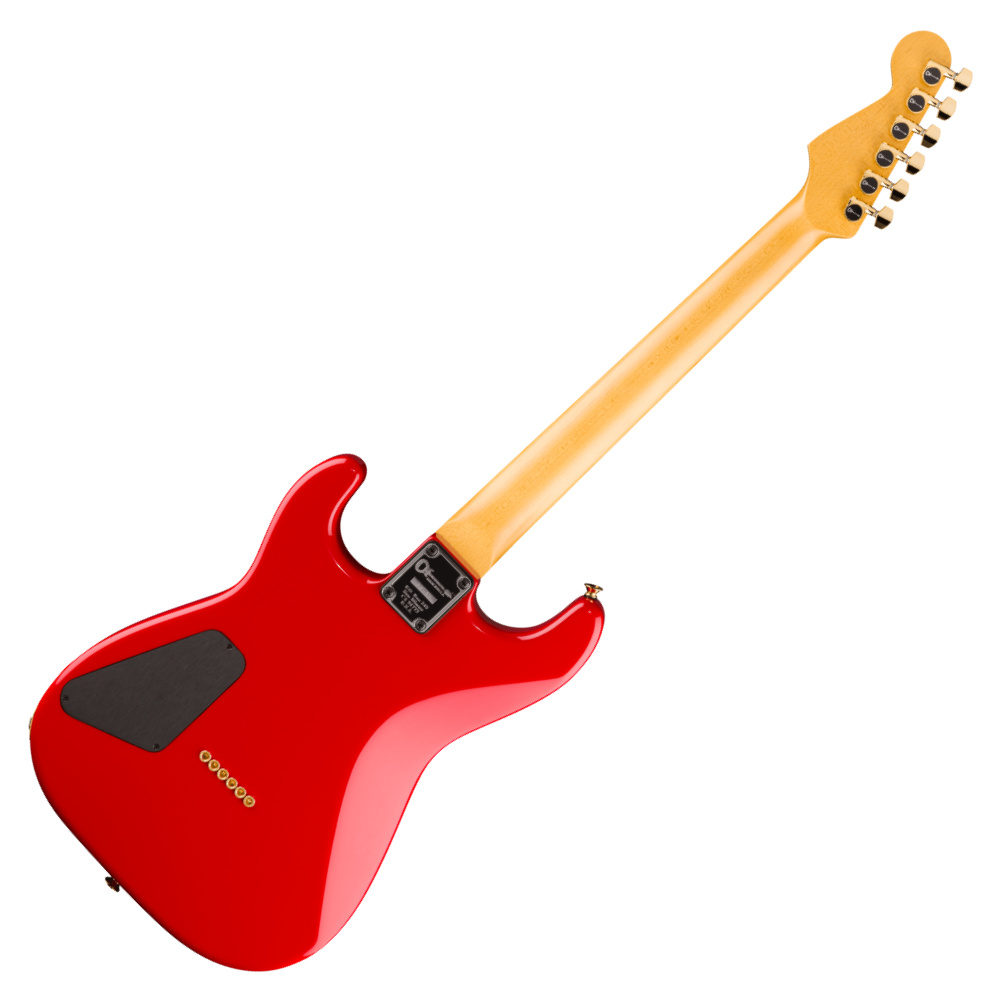 Charvel シャーベル American Neo-Classic San Dimas SD1 HH HT Maple Fingerboard Ferrari Red エレキギター ボディバック画像 