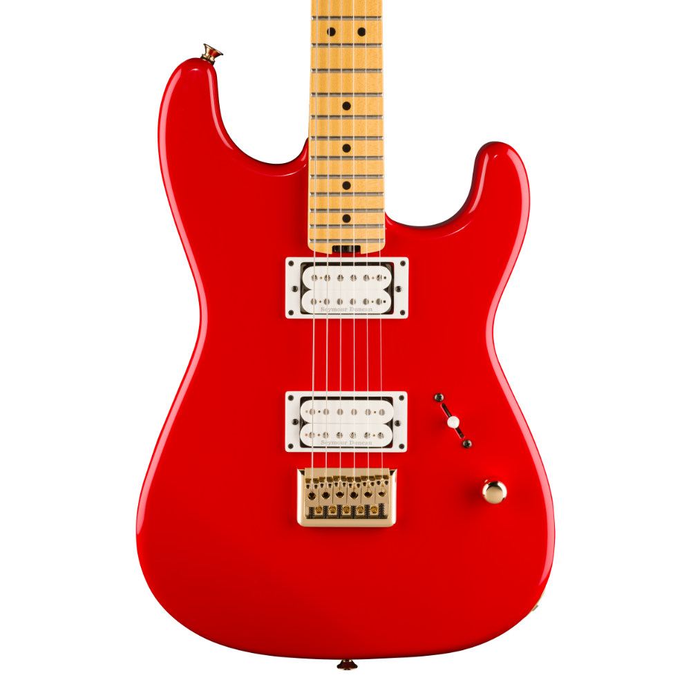Charvel シャーベル American Neo-Classic San Dimas SD1 HH HT Maple Fingerboard Ferrari Red エレキギター ボディ画像 