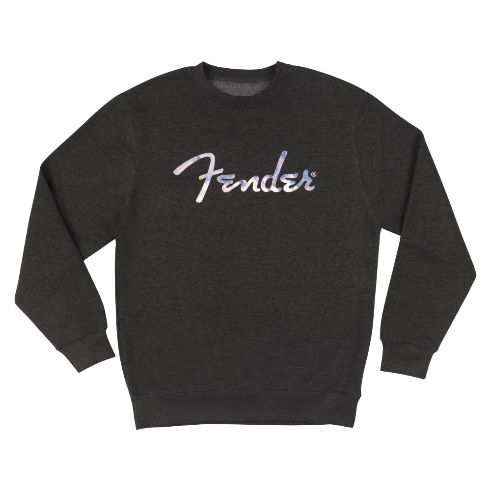 Fender フェンダー Galaxy Logo Crewneck Sweatshirt Charcoal Heather Lサイズ チャコールヘザー トレーナー スウェット