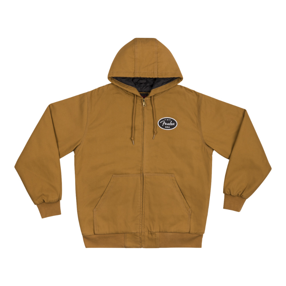 Fender フェンダー Utility Canvas Jacket Saddle Lサイズ キャラメルカラー ジャケット
