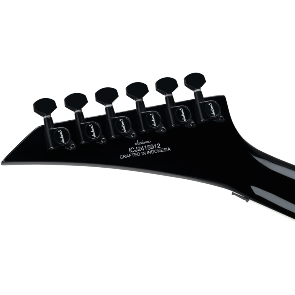 Jackson ジャクソン X Series Soloist SLX DX Gloss Black エレキギター ヘッドバック画像