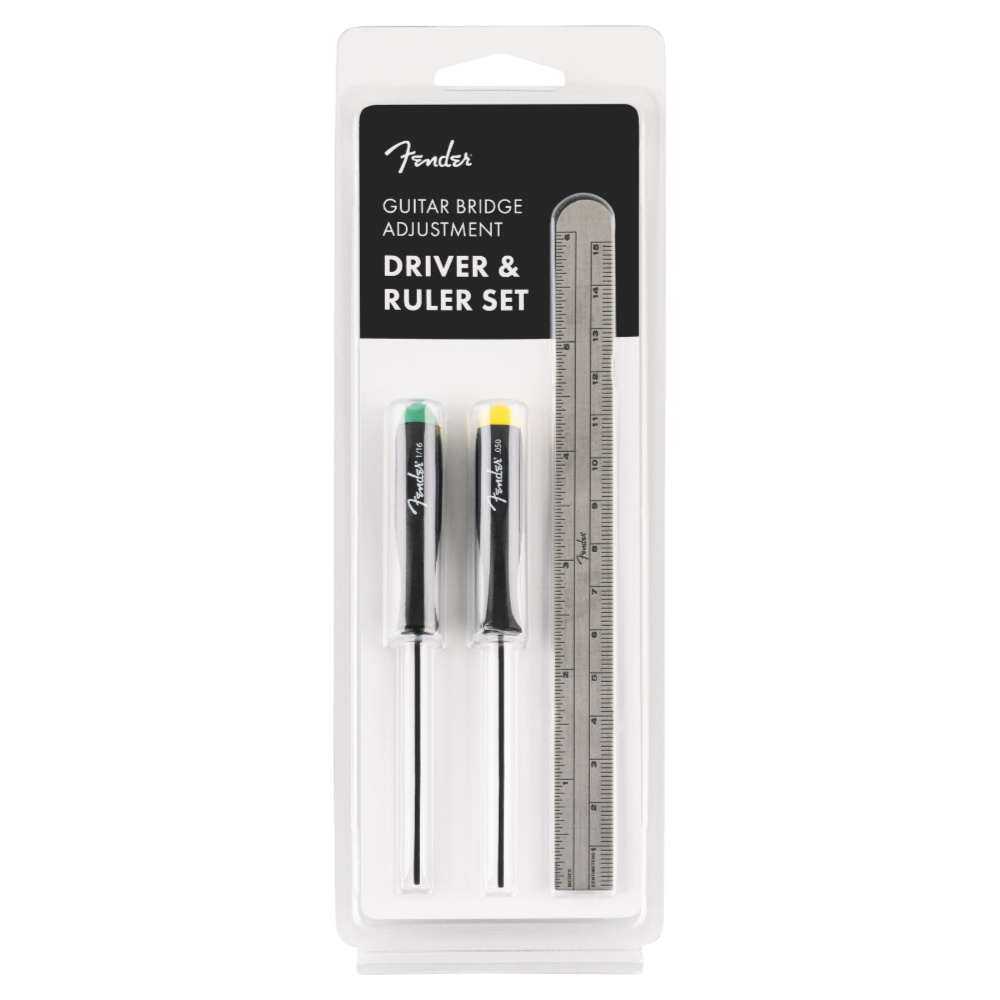 Fender フェンダー Driver/Ruler Combination Set ドライバー ルーラー ツールセット パッケージ画像