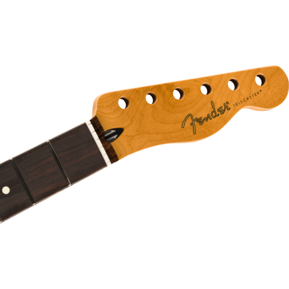 Fender フェンダー Satin Roasted Maple Fat Telecaster Neck Rosewood U Shape テレキャスター ギターネック ヘッド画像