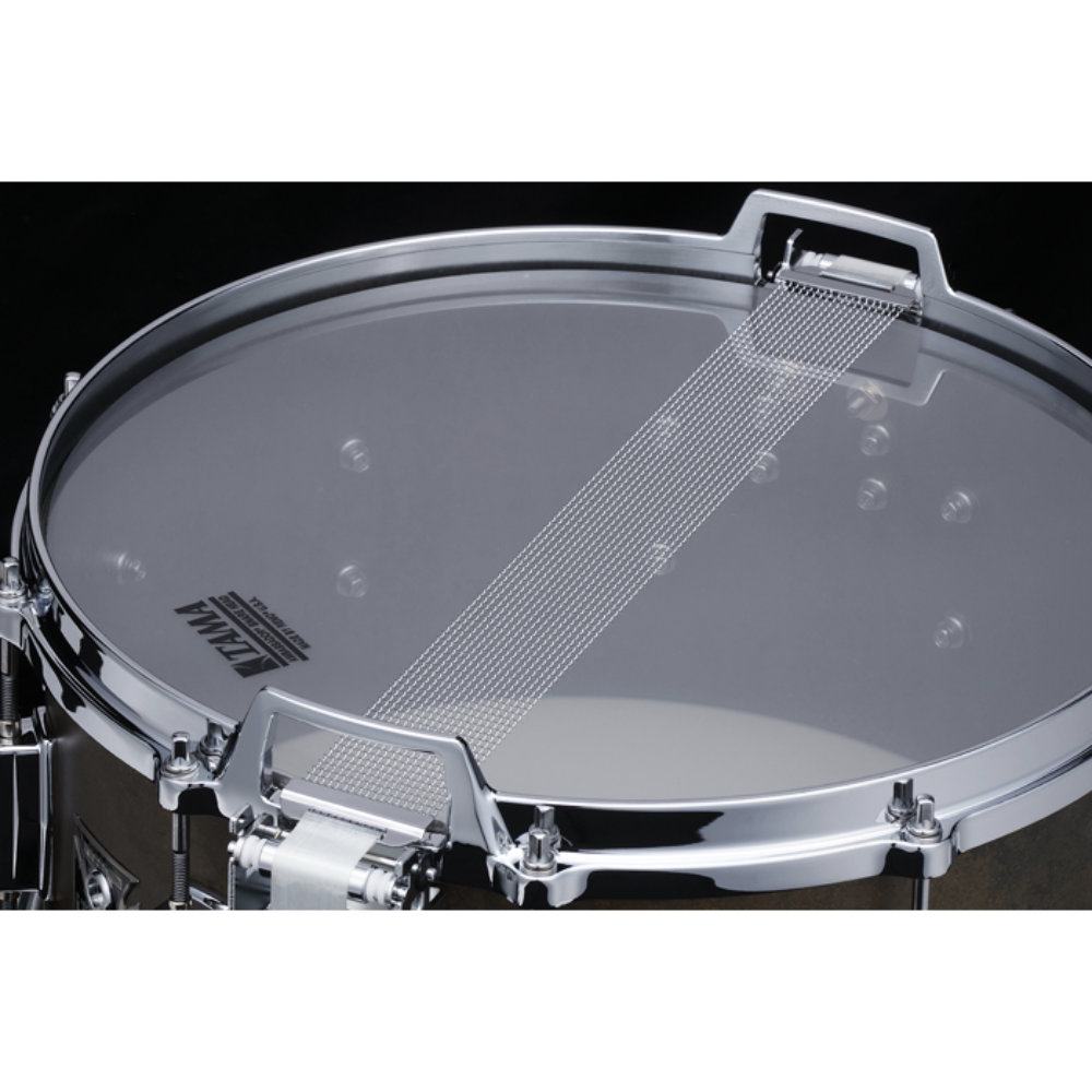 TAMA タマ BB-156 MASTERCRAFT 'THE BELL BRASS' SNARE DRUM スネアドラム 18-strand Carbon Steel Long Snare Wires (6035N)