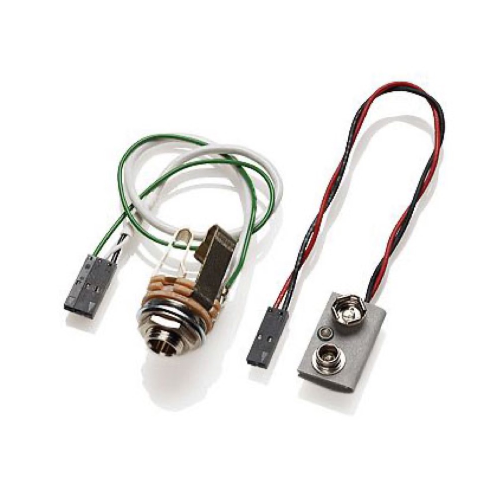 EMG DG20 (EMG-DG20) エレキギター用 アクティブ シングルピックアップ ピックガードセット 配線