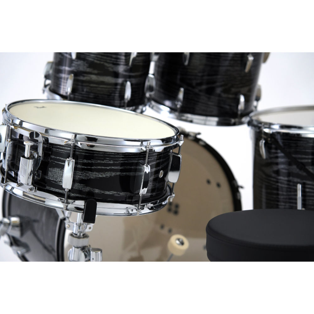 Pearl パール RS525SCWN/CN #801 Midnight Chrome Vortex Roadshow スタンダードサイズ ドラムセット 限定カラー スネア画像