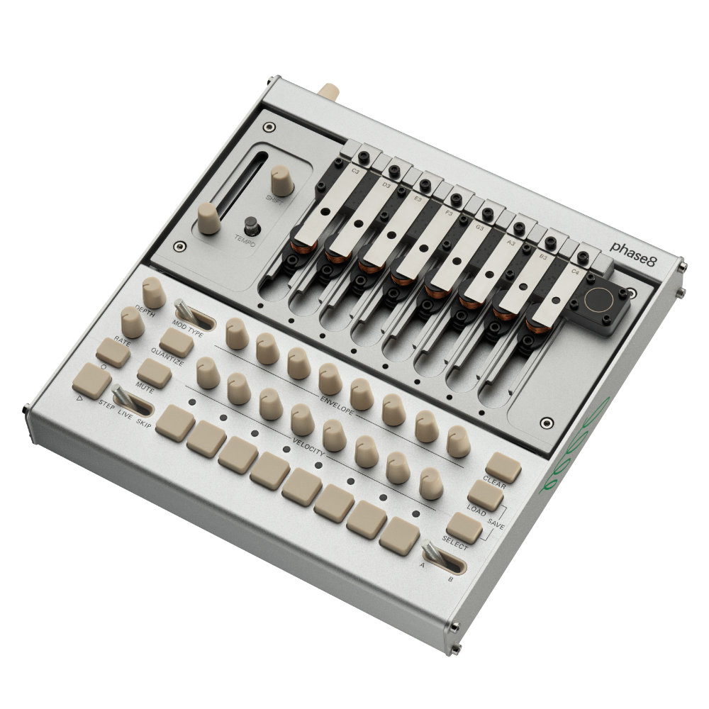 KORG phase8 Presale Exclusive Package アコースティックシンセサイザー 本体画像 斜め 