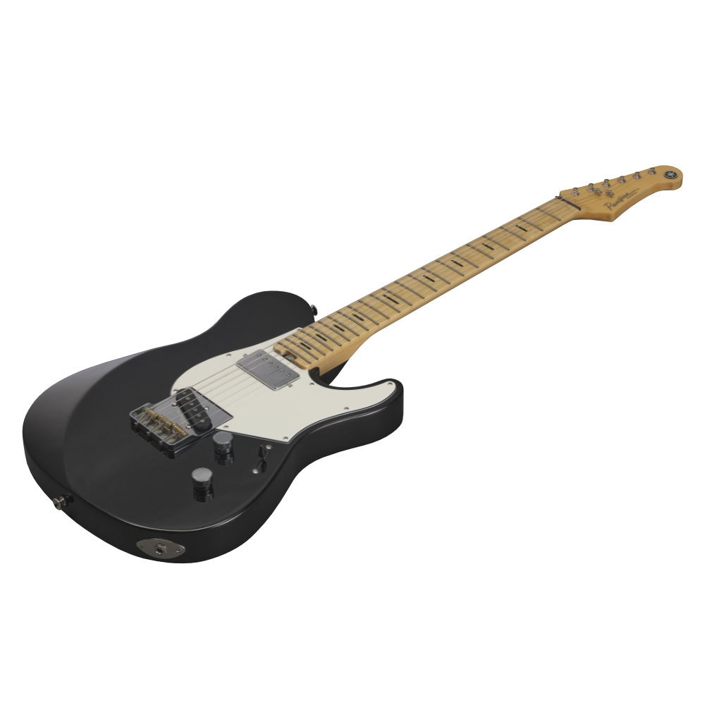 YAMAHA ヤマハ PACP11SM BM Pacifica SC Professional BLACK METALLIC パシフィカSC プロフェッショナル エレキギター 横斜めアングル画像