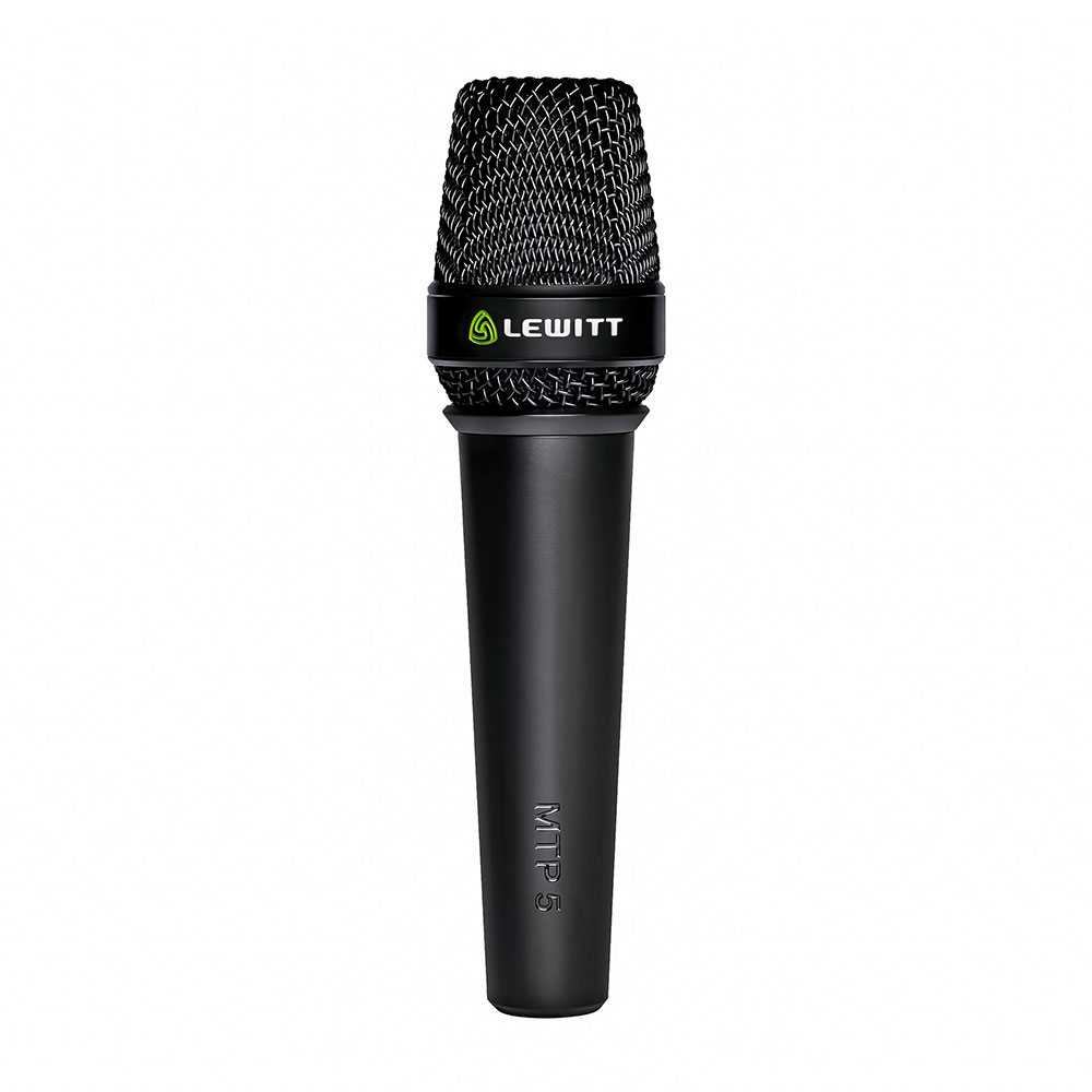 LEWITT ルーイット MTP 5S スイッチ付き Live Vocal Microphone Switch Version ハンドヘルド ダイナミックマイク 正面