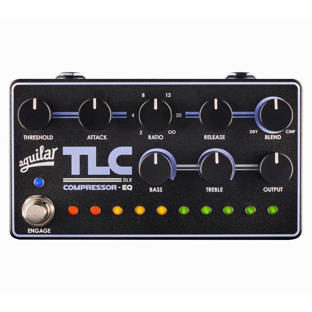 ベースエフェクター AGUILAR アギュラー TLC COMP DLX  コンプレッサー イコライザー 本体画像